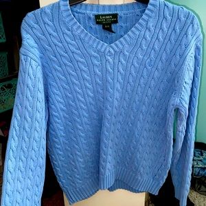 Light blue Ralph Lauren sweater